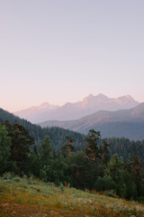 autumn in the mountains
