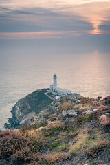 South Stack Lighthouse on the isle on Anglesey, Wales