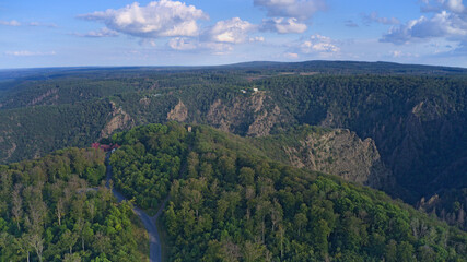 Harz. Vogelperspektive.