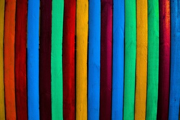 Colorful Fence