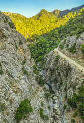 turkish resort of goynuk canyon