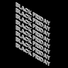 Black Friday banner. Vector illustration	