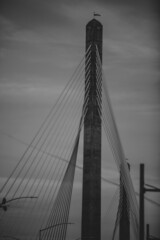 Closeup of a bridge