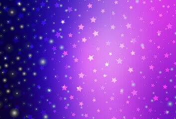 Light Purple, Pink vector template in carnival style.