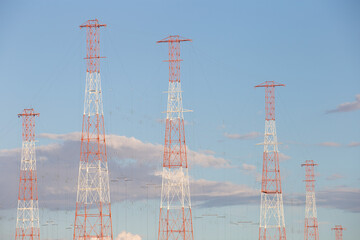 Antenas de comunicaciones . Ondas de radio.