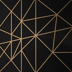 Black and gold abstract luxury background 