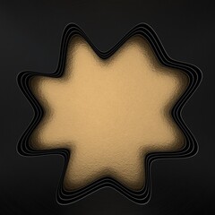 Black and gold abstract luxury background 