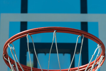 basketball hoop outdoors