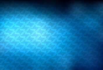 Dark BLUE vector backdrop with rectangles, squares.