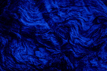 fond ou texture d'arrière-plan abstrait bleu foncé, détail de bois de couleur 