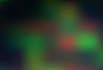 Fototapeta premium Dark Green, Yellow vector blurred and colored template.