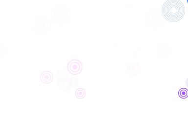 Light Purple, Pink vector background with spots.