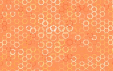 Light Orange vector layout with circle shapes.