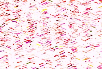 Light Pink vector pattern with sharp lines.