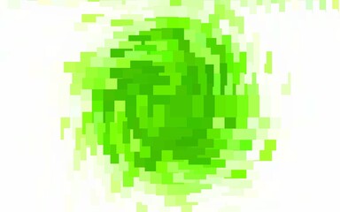 Light Green vector pattern in square style.