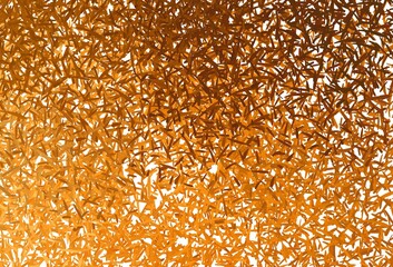 Light Orange vector background with straight lines.