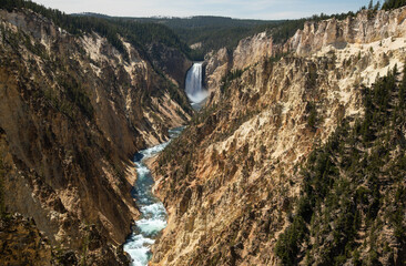 Grand Canyon of the Yellowstone, Lower Falls