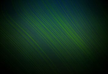Dark Green vector blurred and colored pattern.