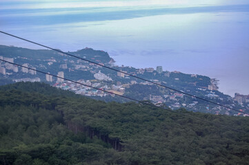 view from the top of the mountain