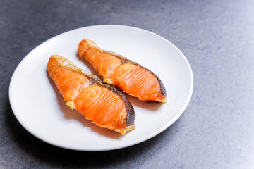 鮭の塩焼き