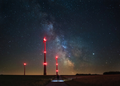 sky with stars