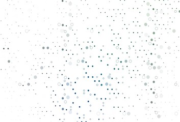 Light Blue, Green vector texture with disks.