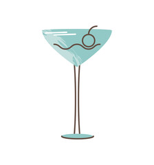 cocktail drink with fruit