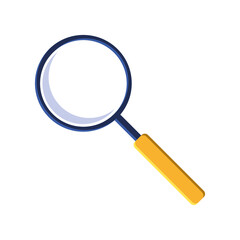 magnifying glass searching