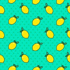 Pop art style pattern