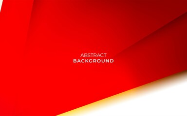 Modern stylish red background with overlap paper effect.