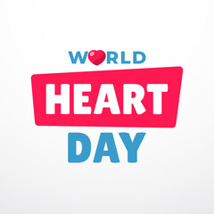 World Heart Day Design Illustration
