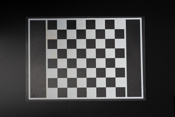 chess board wooden background