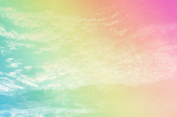 Pastel sky background for design.