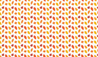 fall and autumn leaves floral pattern wallpaper patter graphics background illustration ,fall shameless pattern background design vector for print textile graphics