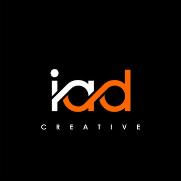 IAD Letter Initial Logo Design Template Vector Illustration