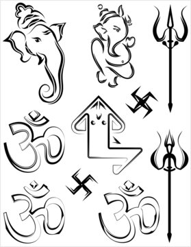 Ganesha The Lord Of Wisdom, Aum Trident Various Design Collection