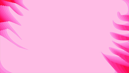 Fototapeta na wymiar soft pastel gradient simple background. Soft sheet pattern in rose pink color. 