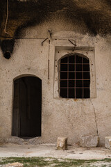 トルコ　カッパドキアの観光拠点のユルギュップの民家