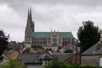 Fototapeta na wymiar Cathédrale de Chartres
