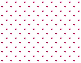 小さいハートの背景素材