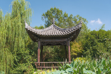 Hubei Wuhan Garden Expo Park summer scenery, China