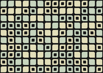 Abstract Geometric Pattern generative computational art illustration
