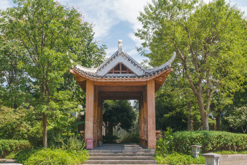 Hubei Wuhan Garden Expo Park summer scenery, China
