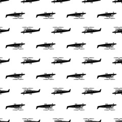 Camo Helikopter Muster nahtlose Hintergrundtextur wiederholen Tapete geometrischen Vektor