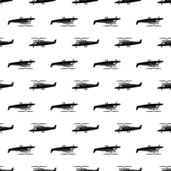 Fotobehang Militair patroon Camo helikopter patroon naadloze achtergrond textuur herhalen behang geometrische vector