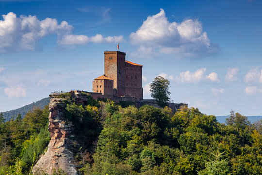 Burg Trifels in Annweiler (Rheinland-Pfalz, Deutschland)