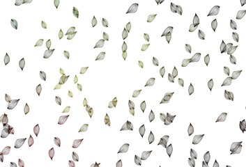 Obraz premium Light Green, Yellow vector hand painted backdrop.