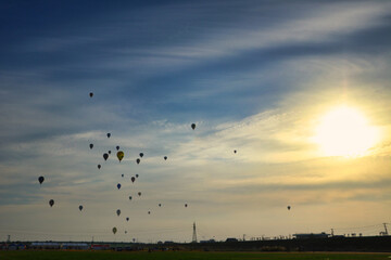 Balloon Festa Balloon Sunset