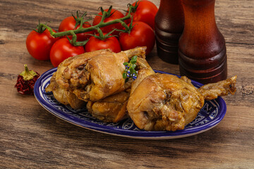 Rabbit stew in spicy sauce