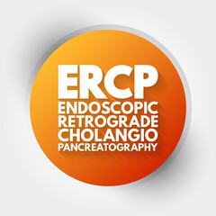 ERCP - Endoscopic Retrograde CholangioPancreatography acronym, concept background